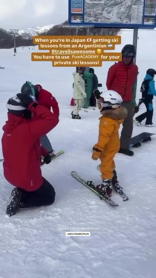 High five with the instructor